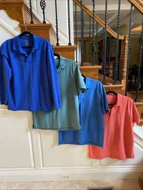 L.L. BEAN Cotton Polo Bundle MED